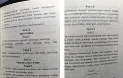 Forum Wartawan Kebangsaan Desak Revisi UU Pers: Perlindungan Wartawan Harus Jelas dan Tegas Hingga Level Lapangan 