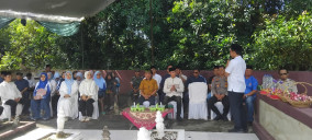 Forkopimda Mesuji Berziarah Kemakam Pangeran Muhammad Ali Sinungan