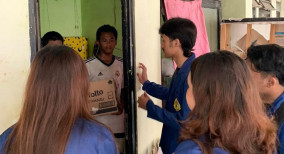 Komunitas Peduli Atlet USM Galang Dana untuk Mantan Pemain PSIS