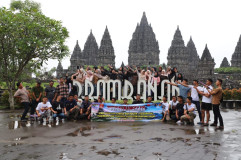 Jalankan Program Pusat BPIP, Paskibraka Lampung Barat Bertolak ke Candi Prambanan