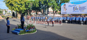Hari Korpri ke-54 Tahun Wali Kota Eva Dwiana Minta ASN Menjaga Integritas Dan Etika