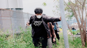 Komunitas Ameraaa USM Berburu Foto Human Interest di TPA Jatibarang