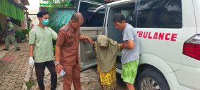 Nenek Maymunah Yang Berkeliaran Seorang Diri Sudah Ditangani Dinas Sosial Kota Bandarlampung