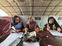 Tim Kesehatan Unila Turun Ke Kabupaten Tamiang Beri Bantuan Medis