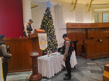 Amankan Ibadah Natal, Polisi Sterilkan Gereja Immanuel