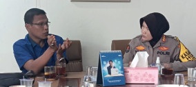  Kunjungi Balai Wartawan, Polda Lampung Sampaikan Permohonan Maaf ke PWI