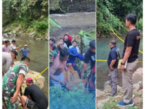 Liburan Awal Tahun Baru 2026, Dua Bocah Tewas Tenggelam di Air Terjun Way Lalaan