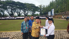 Bupati Tanggamus Serahkan SK PPPK Paruh Waktu kepada 4.193 Tenaga Honorer