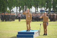 Pimpin Upacara Forkopimda 2026, Gubernur Lampung Canangkan Tahun Percepatan Pembangunan dan Prioritas Infrastruktur Jalan