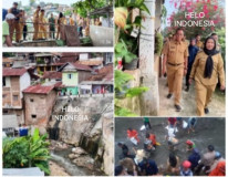 Kawasan Sungai Pasir Gintung Akan Disulap Eva Jadi Kampung Cantik Warna Warni  