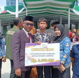 Erlang Ibnu Wicaksono Putra Mesuji Raih Tiga Mendali Pada Kejuaraan Renang