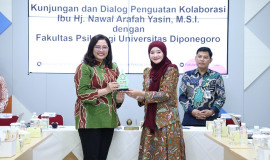 Ning Nawal Gandeng Psikologi Undip untuk Kembangkan Posyandu dan PAUD Jateng