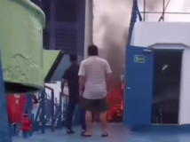 Puntung Rokok Nyaris Bakar KMP Amarisa di Selat Sunda