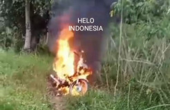 Kesal Gagal Curi Motor, Pelaku Bakar Motor yang Businya Dicabut