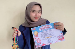 Mengenal Fisabilainy Ikza, Mahasiswa Akuntansi USM Juara 1 Olimpiade Sains Bahasa Arab