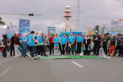 Kick Off Piala Dunia 2026, Tugu Adipura Jadi Titik Awal Euforia Sepak Bola Lampung