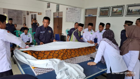 Ingat Kematian, PWI Pesawaran Gelar Pelatihan Cara Urus Jenazah Secara Islam