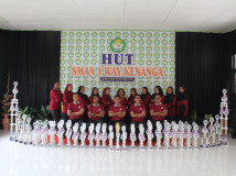 Tiga Kabupaten Meriahkan Lomba HUT ke-13 SMAN 1 Way Kenanga Tubaba