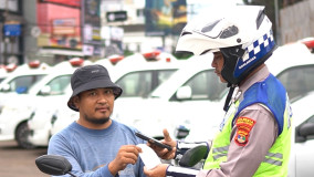 Dengan Adanya Sarana ETLE Handheld Penegakan Hukun Dilapangan Lebih  Maksimal