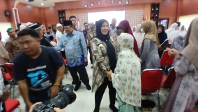 Eva Dwiana Buka Manasik Umroh Bagi 350 Calon Jamaah Kota Bandarlampung
