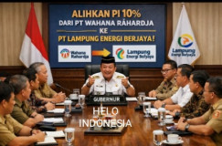 Belum Dilantik Gubernur, Arinal Arahkan PI 10 Persen dari PT WR ke PT LEB
