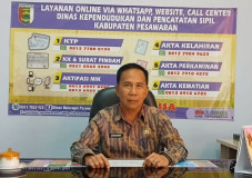 Blanko KTP Terbatas, Disdukcapil Pesawaran Prioritaskan Warga Pemula