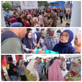  Pasar Murah Inisiator Eva Dwiana Disambut Antusias Warga
