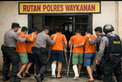 Semua Tahanan Kabur Berhasil Dikandangkan Kembali ke Rutan Polres Waykanan