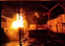 Kembali, Gudang Penimbunan BBM Subsidi dan Cong Terbakar di Tanjungbintang