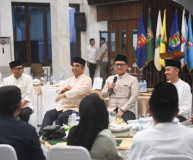 Ketua DPRD Lampung A. Giri Akbar Hadiri Silaturahmi dan Buka Puasa Ulama–Umara di Mahan Agung