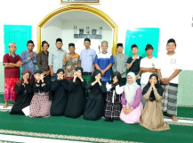 Warga Selesung Pulau Legundi Gelar Nuzulul Quran di Masjid Darurrahman