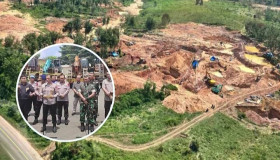 Gerebek Tambang Emas Ilegal, PTPN Apresiasi Polda dan Kodam XXI/RI