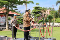 Wakil Bupati Lampung Barat Pimpin Apel Gelar Pasukan Operasi Ketupat 2026