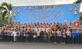 251 Personel Gabungan Polres Mesuji Siap Amankan Arus Mudik Lebaran 2026