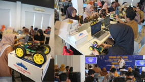 Antusias! Guru se-Lampung Ikuti Training Gratis Coding dan Robotik di UBL