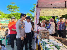 Gerakan Pangan Murah Serentak Digelar di Taman Kota Liwa, Bantu Masyarakat Dapatkan Bapokting Lebih Terjangkau