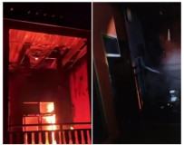 Kebakaran Vila Akibat Tersambar Petir di Kampung Vietnam, Kemiling