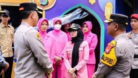Prioritas Pelayanan Pemudik, Bupati Nanda Cek Kesiapan Pospam Lebaran