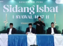 Tok! Pemerintah Tetapkan Idul Fitri 1447 H Sabtu (21/3/2026)