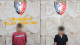 Polisi Bekuk 2 Pelaku Maling Motor di Rumah Anggota Dewan Pesawaran