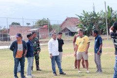 PSSI Mesuji Tinjau Lapangan Persiapan Suratin dan Lisensi Pelatih