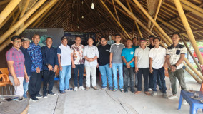 Audiensi ke PWI Tubaba, Nurmansyah Klaim Ada Kezaliman di Kasusnya