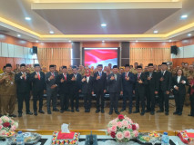 Wabup Agus Suranto Tekankan Merit Sistem, 9 Pejabat Tanggamus Resmi Dilantik