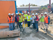 Tim PkM USM Beri Pendampingan Proyek Gedung Bulog Demak