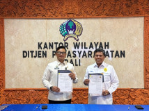 Perkuat Sinergi, FH USM Resmi Jalin Kerja Sama dengan Kanwil Pemasyarakatan Bali