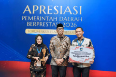 Pemkab Mesuji Juara 1 Penanggulangan Kemiskinan dan Stunting 2026 se-Sumatera
