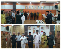 Bupati Tanggamus Resmi Lantik Kakon PAW dan PJ Kakon, Ini Pesan Tegasnya!