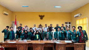 Fisipol UM Lampung Kunjungi Komisi Informasi Lampung