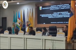 DPRD Lampung Bentuk Panitia Khusus Pembahasan LKPJ Kepala Daerah Tahun 2025
