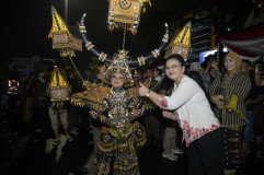 Wali Kota Agustina Puji Semangat Luar Biasa Peserta SNC, Tetap Perform Pascahujan